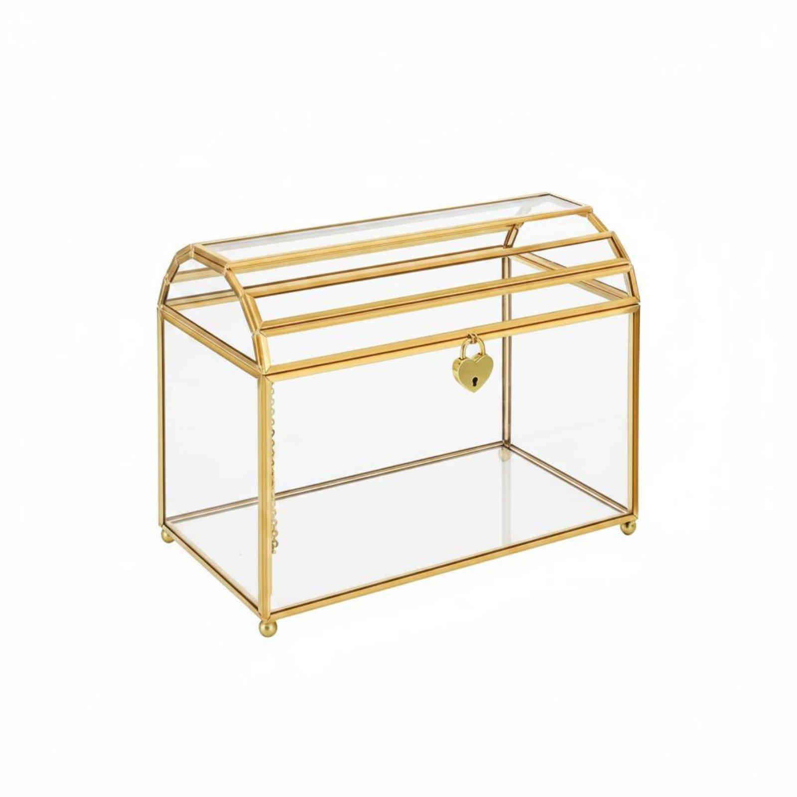 Wedding Card Box - Przezroczyste pudełko na kartki, etui na