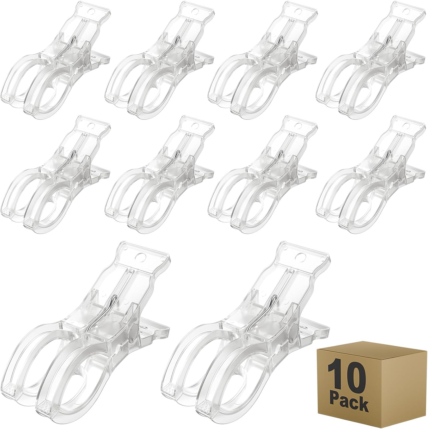 Wedding Solution - Muitcdo Zestaw 10 Klipsów do Łuku
