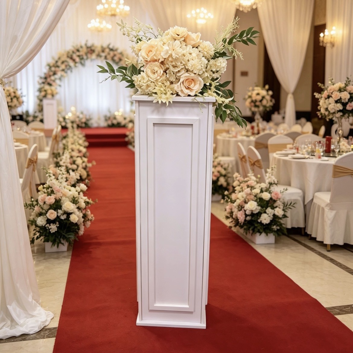 Rekwizyty ślubne, kolumny rzym – Supply Wedding Venue recenzja i cena