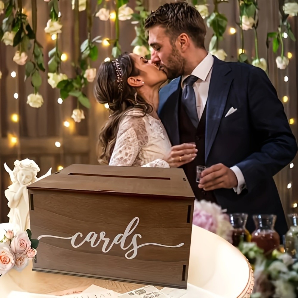 Nowe Drewniane Pudełko na Kart – Wedding Card Box recenzja i cena
