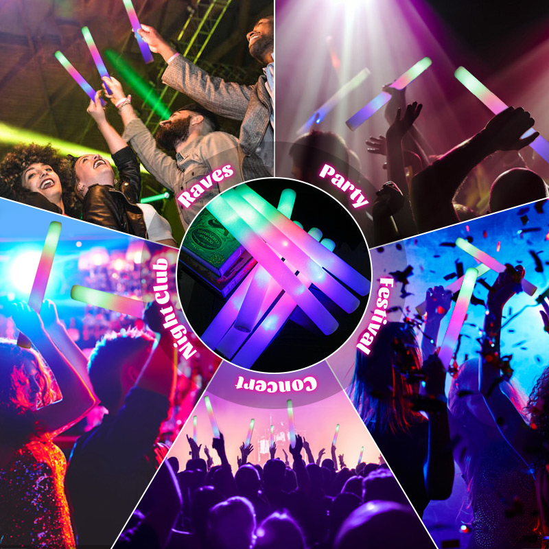 30Pcs LED Glow Sticks Bulk Col – Wedding Supply In Bulk recenzja i cena