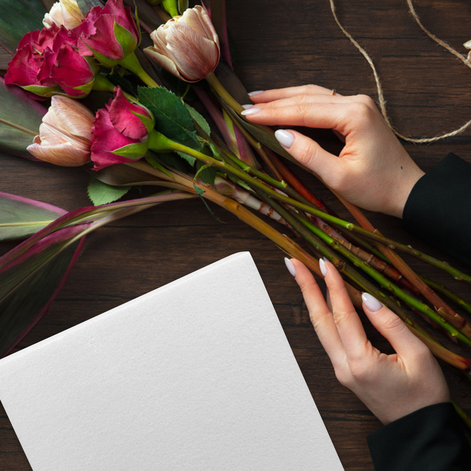 Biała pianka modelarska do ręk – Wedding Floral Supply recenzja i cena