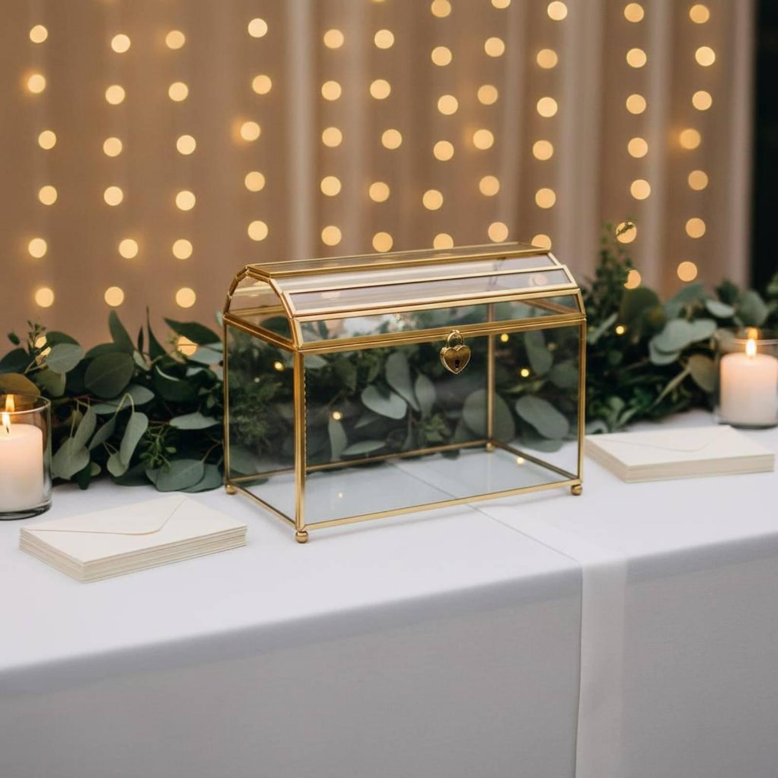 Przezroczyste pudełko na kartk – Wedding Card Box recenzja i cena