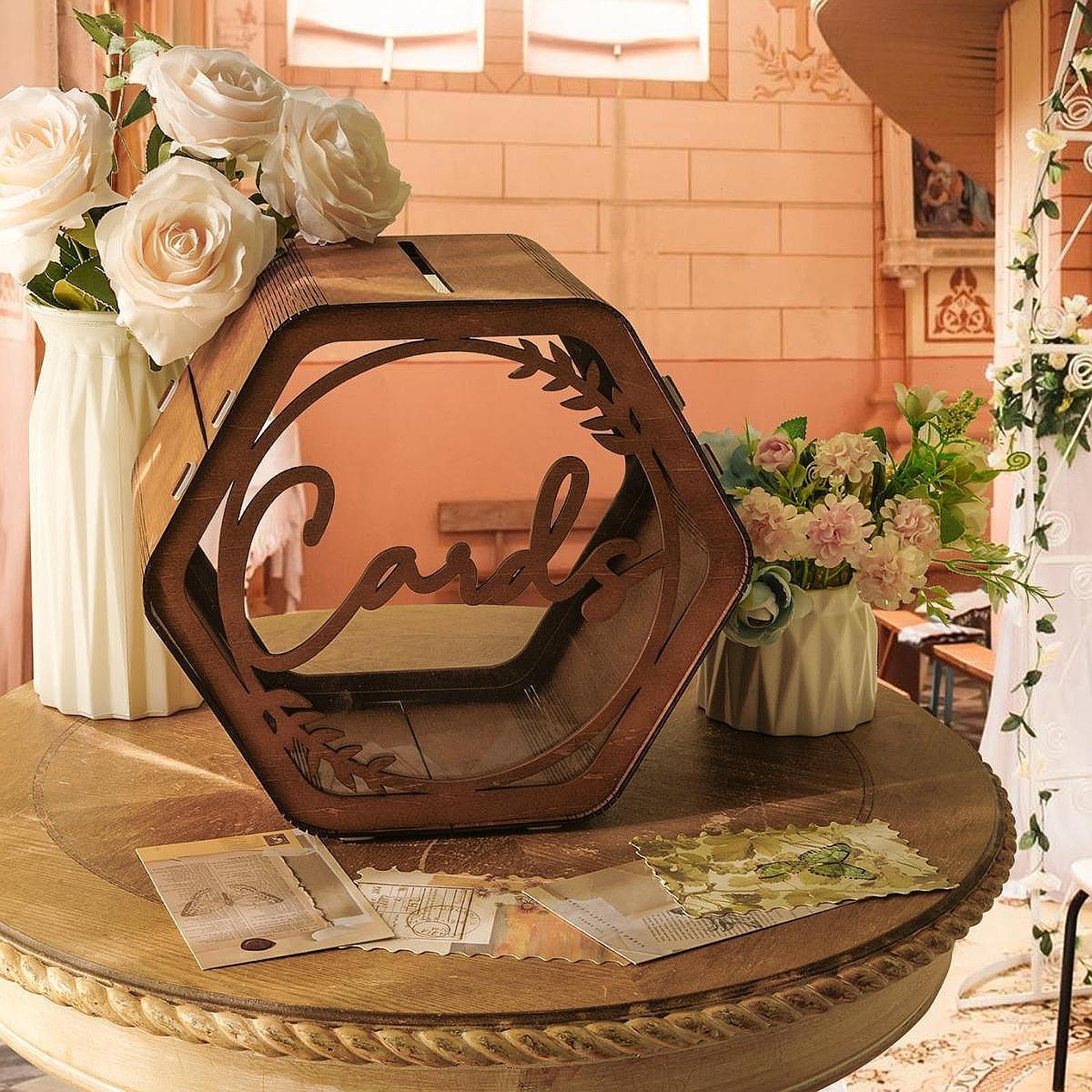 Pudełko na kartki ślubne, kope – Wedding Card Box recenzja i cena