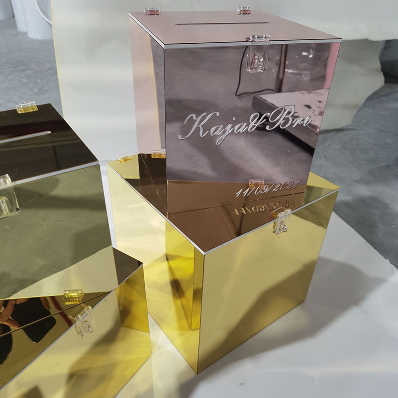 Akrylowe pudełko na kartki ślu – Wedding Card Box recenzja i cena