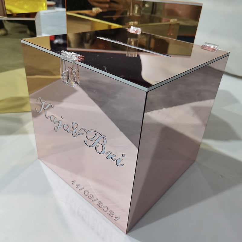 Akrylowe pudełko na kartki ślu – Wedding Card Box recenzja i cena