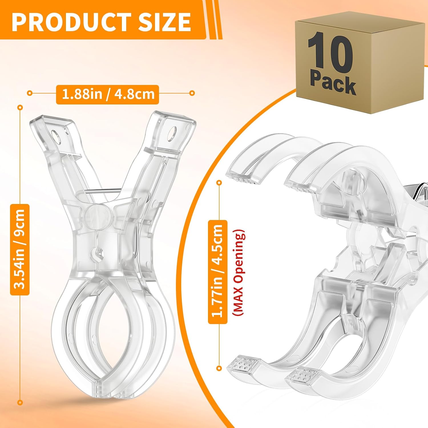 Muitcdo Zestaw 10 Klipsów do Ł – Wedding Solution recenzja i cena