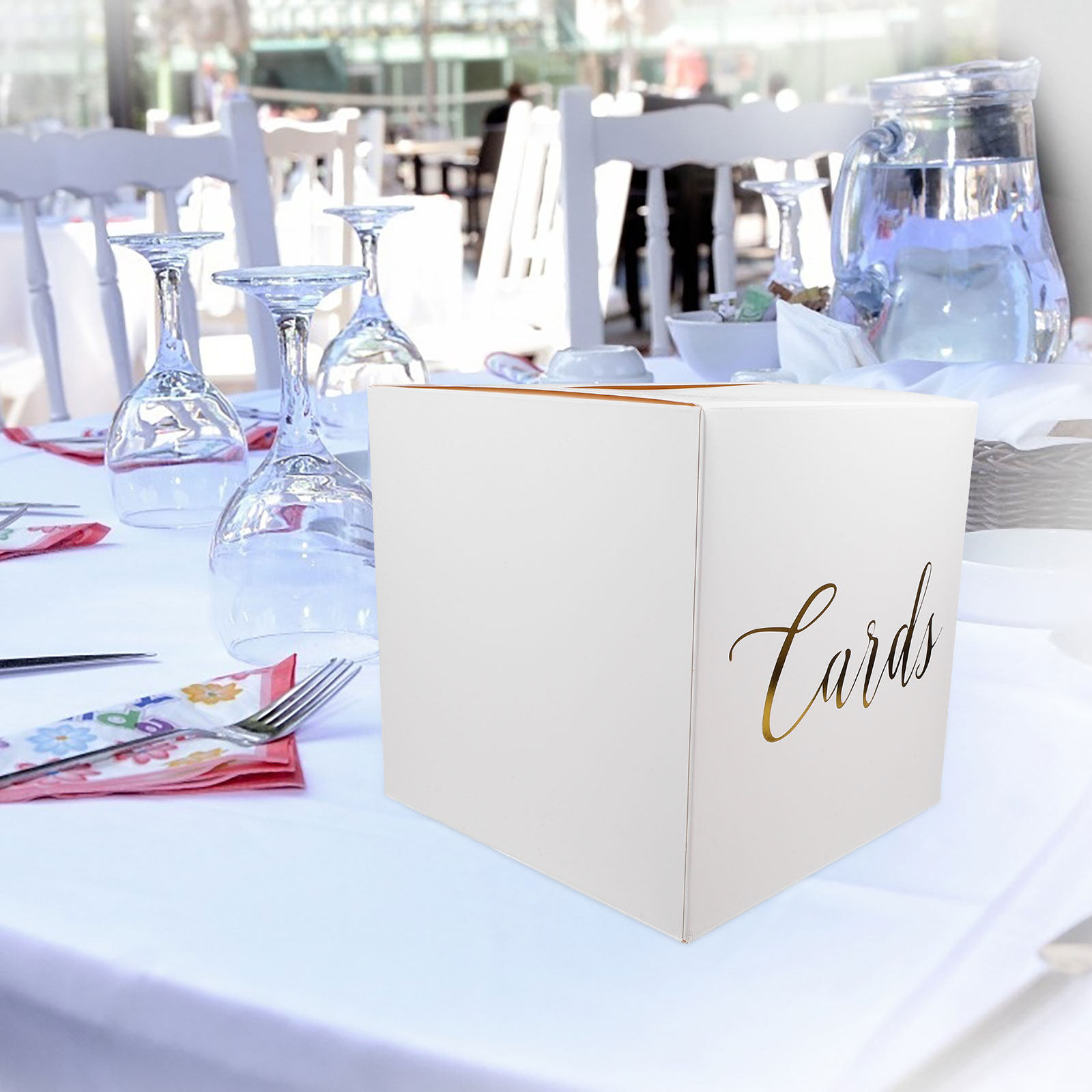 1 zestaw pudełek na kartki ślu – Wedding Card Box recenzja i cena