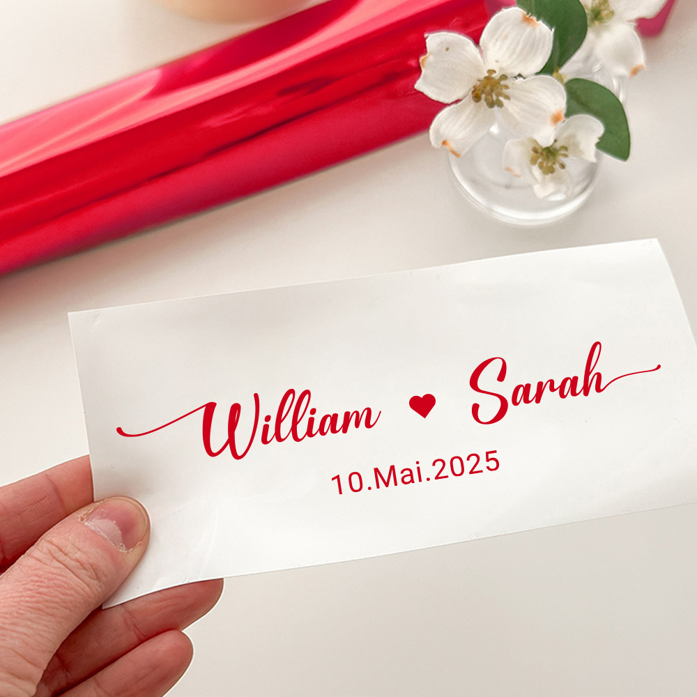 Naklejki z własnym imieniem na – Wedding Card Box recenzja i cena