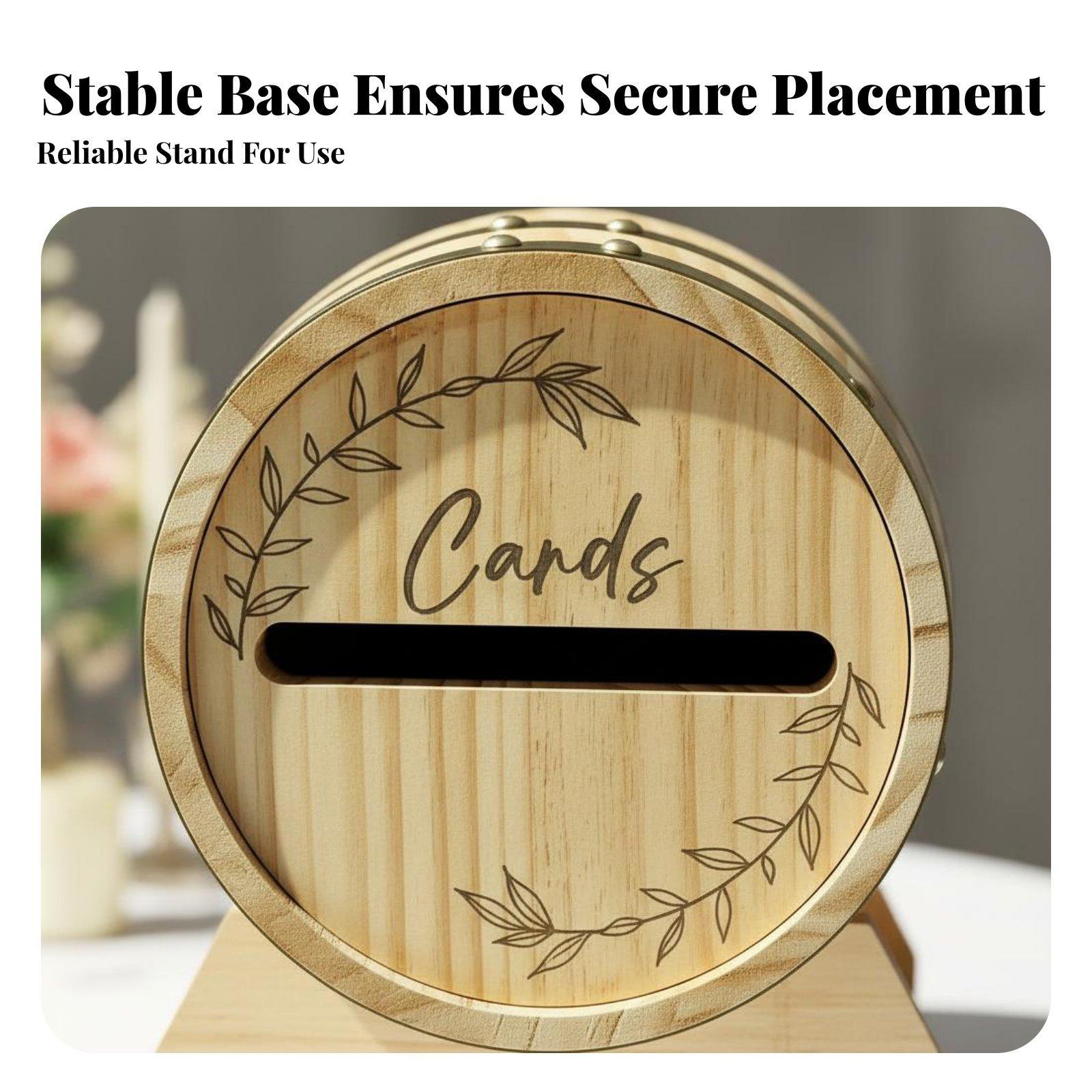 Rustykalne pudełko na karty z  – Wedding Card Box recenzja i cena